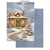 Stamperia Silent Night Junk Journal Stickers, Backgrounds, Cut-Outs (SBJK27) Stamperia Silent Night Junk Journal Stickers, Backgrounds, Cut-Outs (SBJK27)