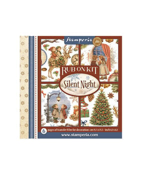 Stamperia Silent Night Rub-On 15,5x15x5cm Assortment (6pcs) (DFLRBX20) Stamperia Silent Night Rub-On 15,5x15x5cm Assortment (6pcs) (DFLRBX20)