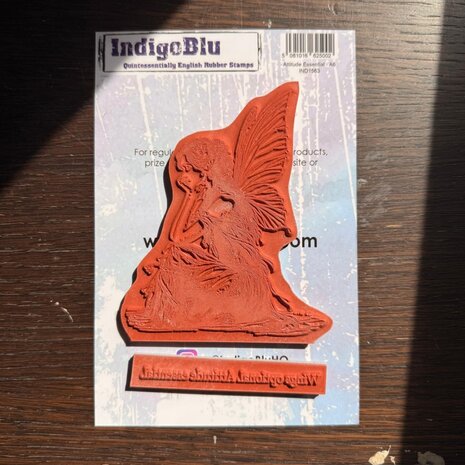 IndigoBlu Attitude Essential A6 Red Rubber Stamp (IND1563) IndigoBlu Attitude Essential A6 Red Rubber Stamp (IND1563)