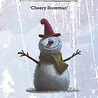 IndigoBlu Cheery Snowman A6 Red Rubber Stamp (IND1576) IndigoBlu Cheery Snowman A6 Red Rubber Stamp (IND1576)