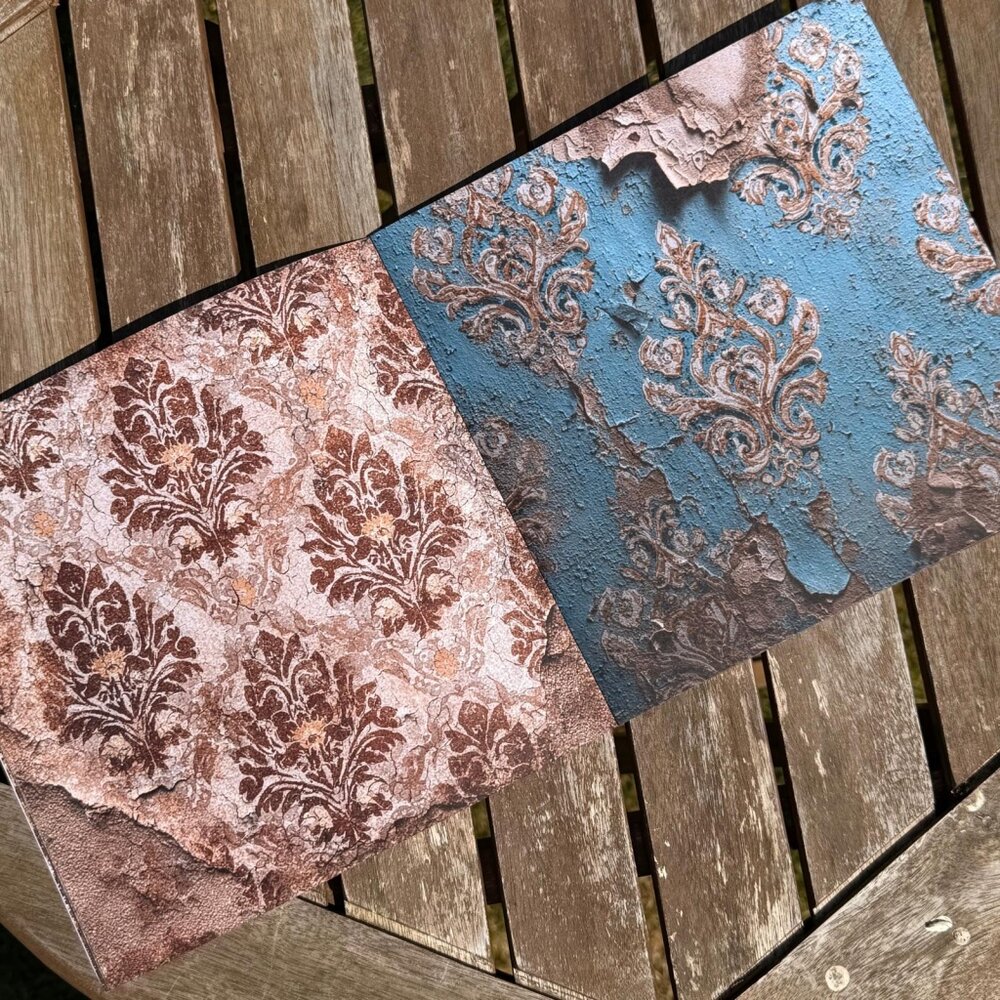 IndigoBlu Delicious Damask 8x8 Inch Paper Book (IND1536) IndigoBlu Delicious Damask 8x8 Inch Paper Book (IND1536)
