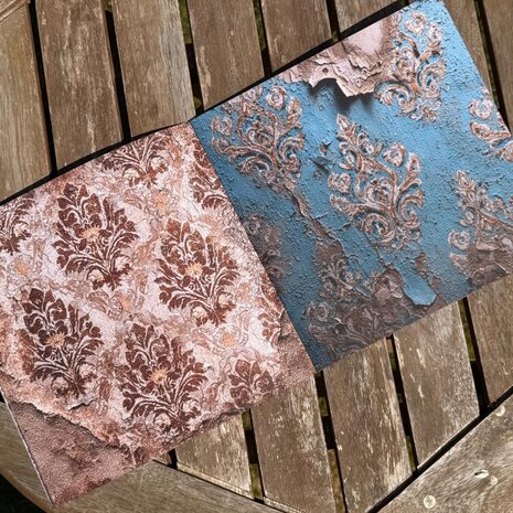 IndigoBlu Delicious Damask 8x8 Inch Paper Book (IND1536) IndigoBlu Delicious Damask 8x8 Inch Paper Book (IND1536)