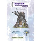 IndigoBlu Fairy Business A6 Red Rubber Stamp (IND1565)