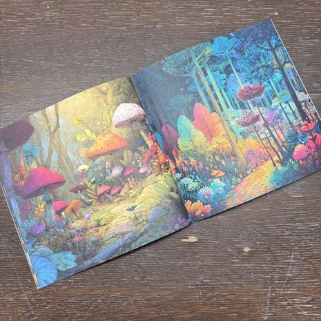 IndigoBlu Fairy Fantasia 8x8 Inch Paper Book (IND1561) IndigoBlu Fairy Fantasia 8x8 Inch Paper Book (IND1561)