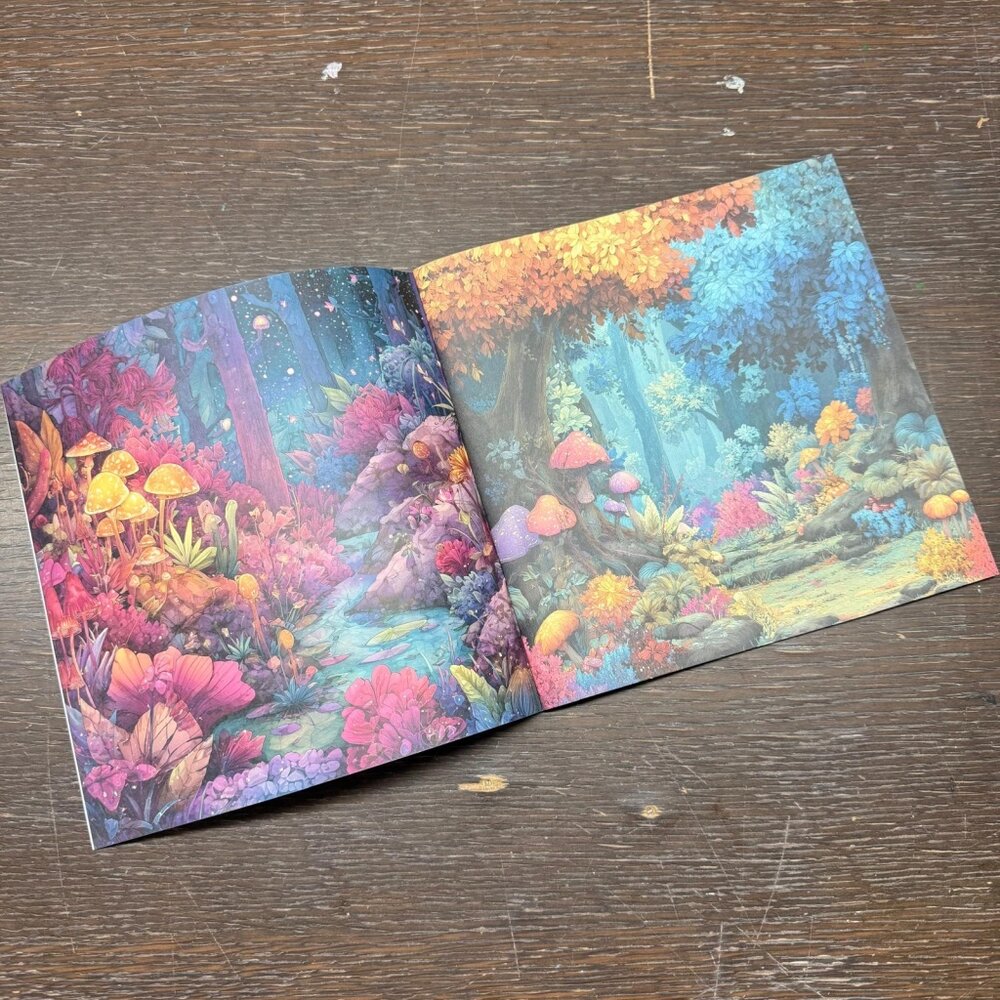 IndigoBlu Fairy Fantasia 8x8 Inch Paper Book (IND1561) IndigoBlu Fairy Fantasia 8x8 Inch Paper Book (IND1561)