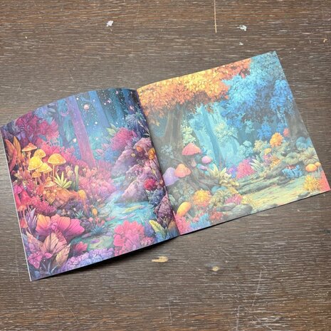 IndigoBlu Fairy Fantasia 8x8 Inch Paper Book (IND1561) IndigoBlu Fairy Fantasia 8x8 Inch Paper Book (IND1561)