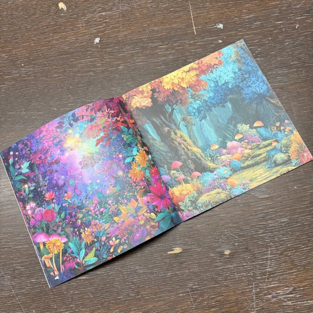 IndigoBlu Fairy Fantasia 8x8 Inch Paper Book (IND1561) IndigoBlu Fairy Fantasia 8x8 Inch Paper Book (IND1561)