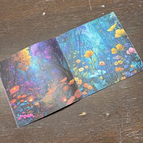 IndigoBlu Fairy Fantasia 8x8 Inch Paper Book (IND1561) IndigoBlu Fairy Fantasia 8x8 Inch Paper Book (IND1561)