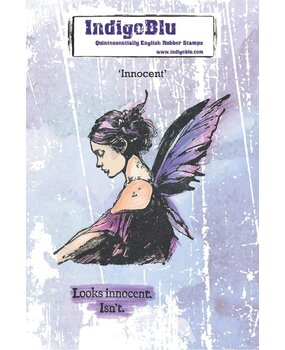 IndigoBlu Innocent A6 Red Rubber Stamp (IND1567)