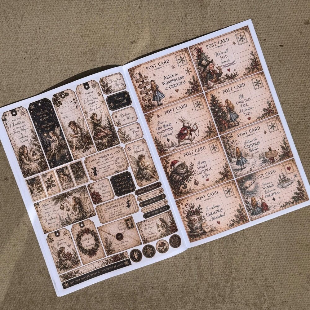 IndigoBlu Vintage Christmas Collection A4 Paper Book (IND1575) IndigoBlu Vintage Christmas Collection A4 Paper Book (IND1575)