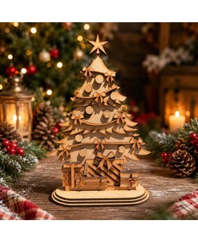 IndigoBlu Woodology Christmas Tree (IND1581)
