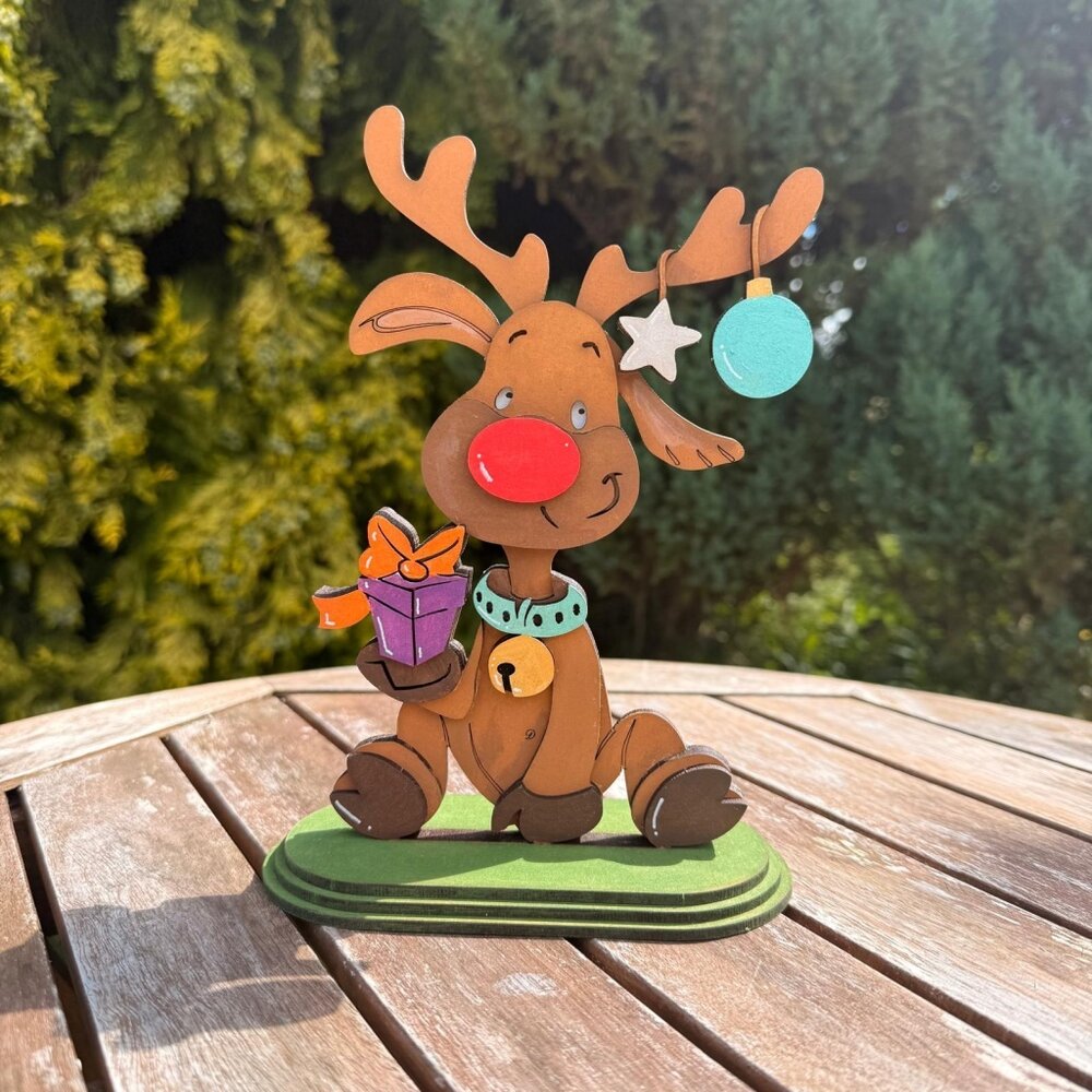 IndigoBlu Woodology Reindeer (IND1582) IndigoBlu Woodology Reindeer (IND1582)
