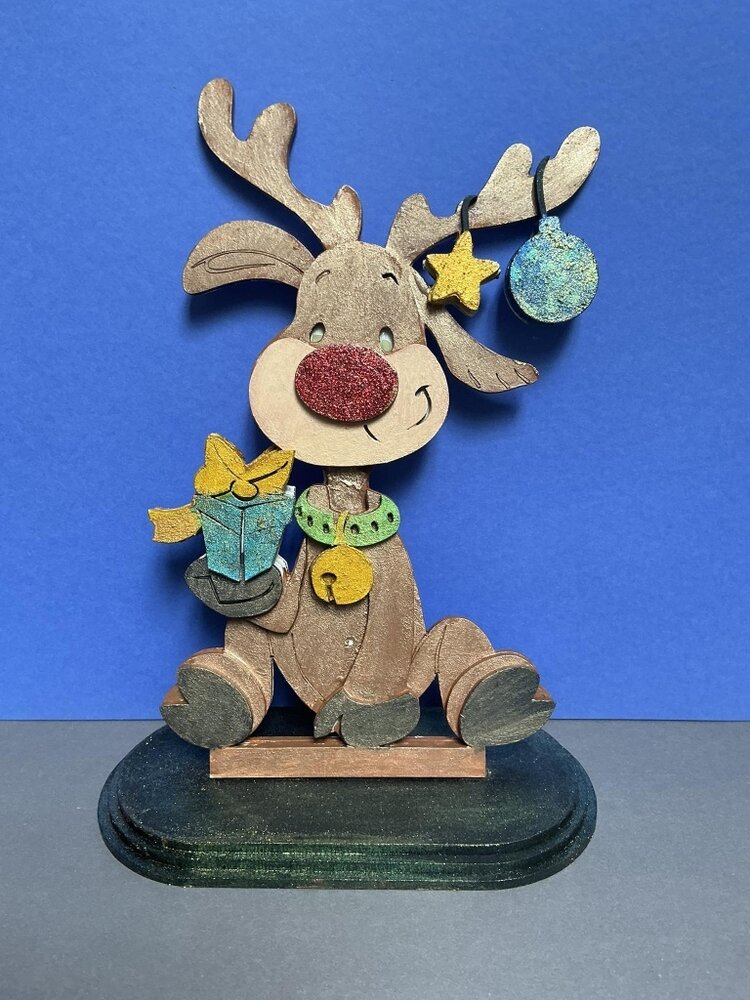 IndigoBlu Woodology Reindeer (IND1582) IndigoBlu Woodology Reindeer (IND1582)