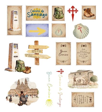 Papers For You Buen Camino Die Cuts (PFY-16363) Papers For You Buen Camino Die Cuts (PFY-16363)