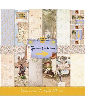 Papers For You Buen Camino 6x6 Inch Scrap Paper Pack (30pcs) (PFY-16364) Papers For You Buen Camino 6x6 Inch Scrap Paper Pack (30pcs) (PFY-16364)