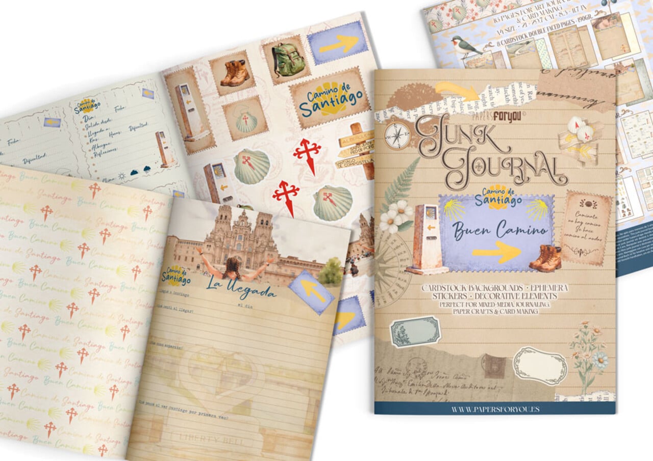 Papers For You Buen Camino A4 Junk Journal (PFY-16383) Papers For You Buen Camino A4 Junk Journal (PFY-16383)