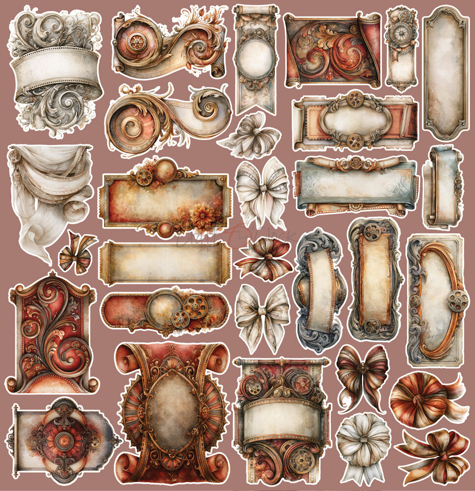 Craft O'Clock Silver Screen Magic Extras Set Mix by Katarzyna Kedzierska (CC-F43-SSM-13) Craft O'Clock Silver Screen Magic Extras Set Mix by Katarzyna Kedzierska (CC-F43-SSM-13)