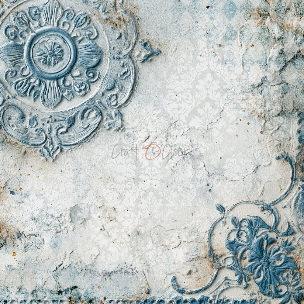 Craft O'Clock Mr. & Mrs. Elegance 8x8 Inch Medium Mix Paper Set by Renata Ludwinska (CC-C86-MME-09)