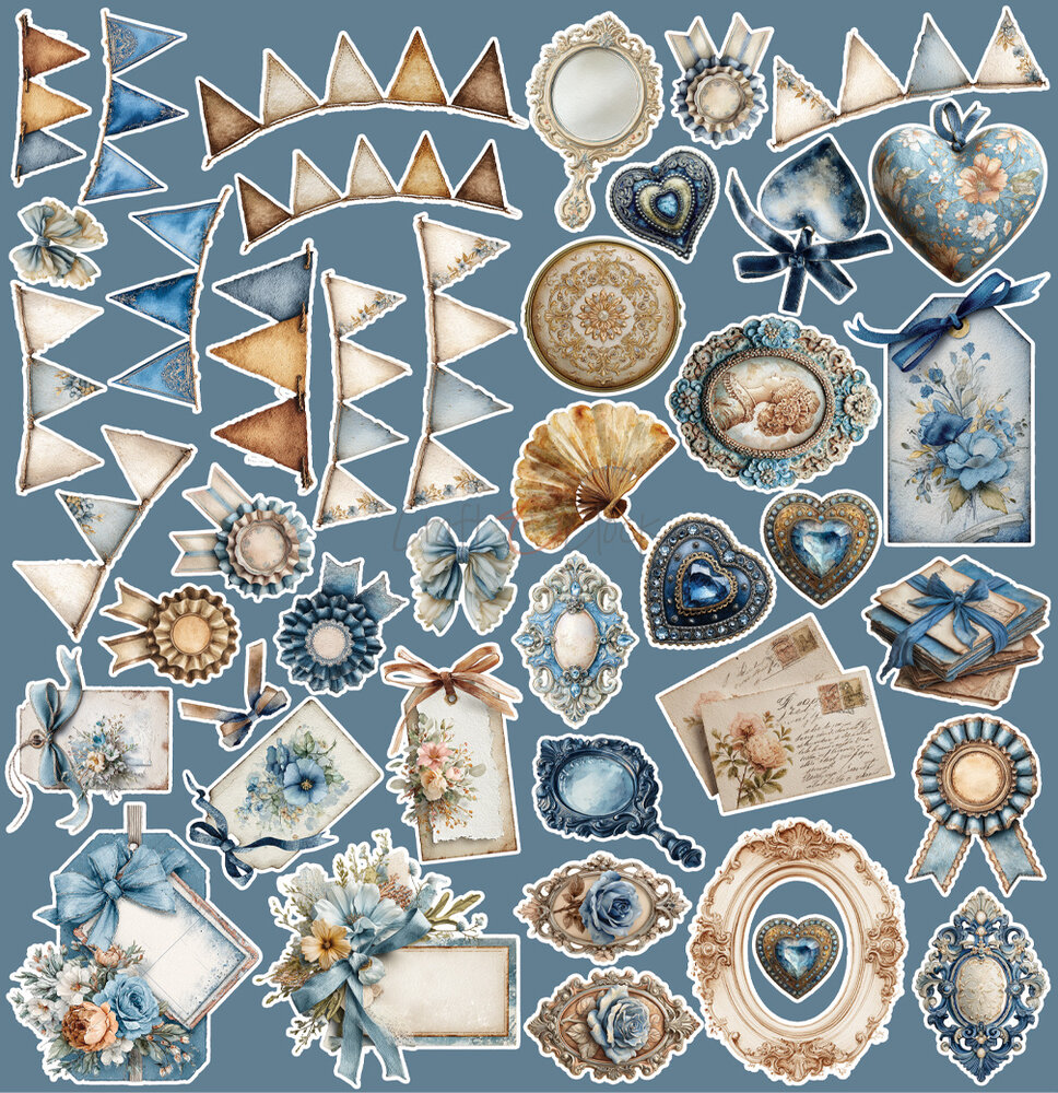 Craft O'Clock Mr. & Mrs. Elegance Extras Set Mix by Renata Ludwinska (CC-C86-MME-13) Craft O'Clock Mr. & Mrs. Elegance Extras Set Mix by Renata Ludwinska (CC-C86-MME-13)
