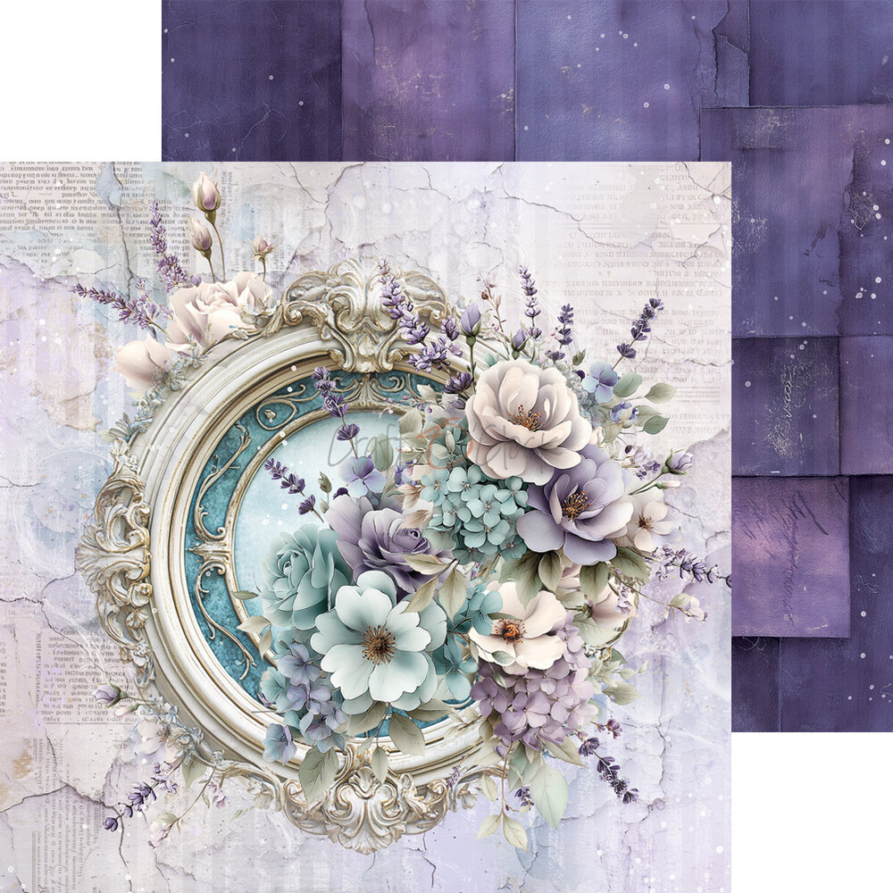 Craft O'Clock Flowers of Delight 8x8 Inch Paper Set by Renata Ludwinska (CC-C85-FOD-07) Craft O'Clock Flowers of Delight 8x8 Inch Paper Set by Renata Ludwinska (CC-C85-FOD-07)