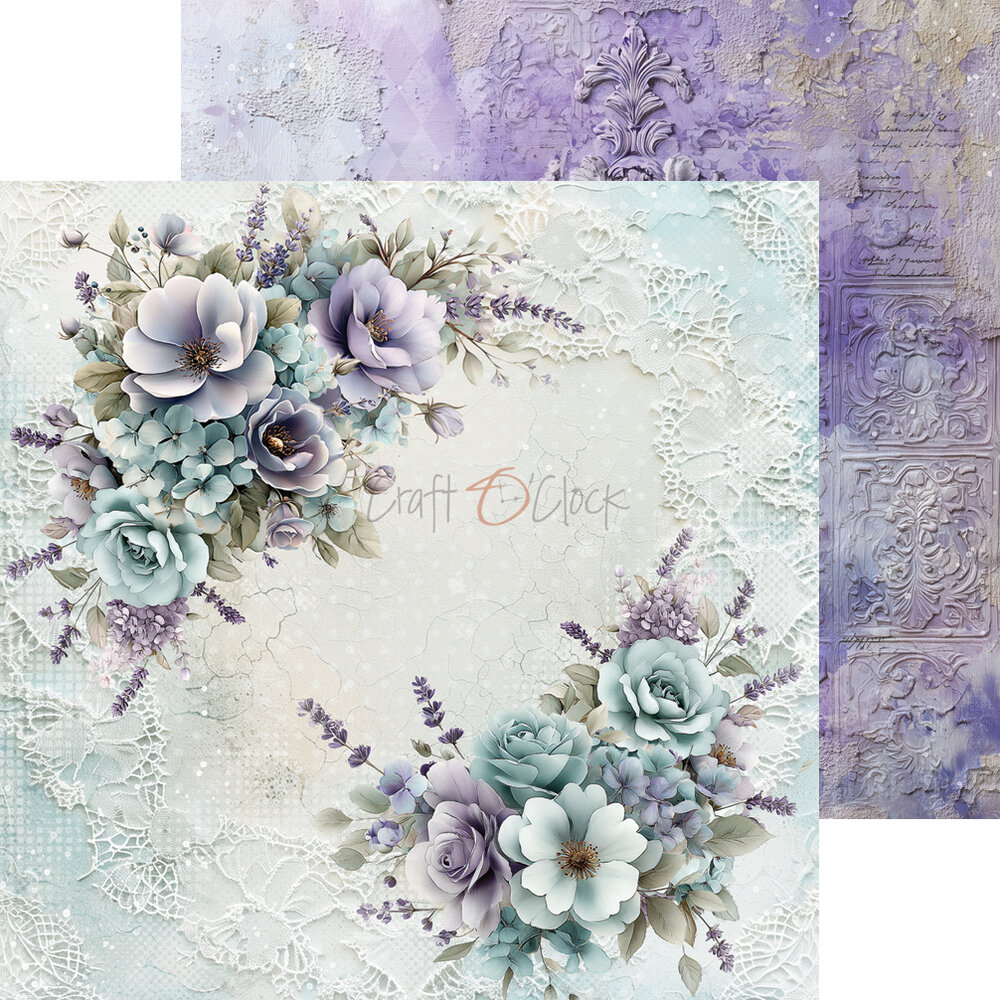 Craft O'Clock Flowers of Delight 6x6 Inch Paper Set by Renata Ludwinska (CC-C85-FOD-10) Craft O'Clock Flowers of Delight 6x6 Inch Paper Set by Renata Ludwinska (CC-C85-FOD-10)