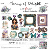 Craft O'Clock Flowers of Delight Extras Set Delight by Renata Ludwinska (CC-C85-FOD-12)