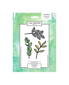 Lisa Horton Crafts Craft Dies Scribbled Leaves (LHCCD343)