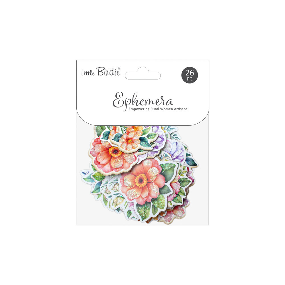 Little Birdie Ephemera Bloom & Grow (6 packs x 40pcs) (CR105479) Little Birdie Ephemera Bloom & Grow (6 packs x 40pcs) (CR105479)