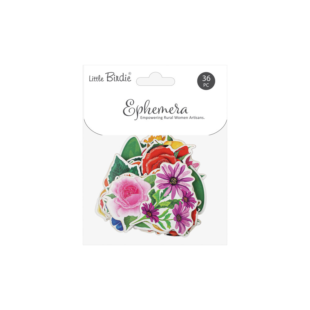 Little Birdie Ephemera Elements Blossom Gallery (6 packs x 36pcs) (CR109435) Little Birdie Ephemera Elements Blossom Gallery (6 packs x 36pcs) (CR109435)