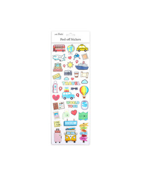 Little Birdie Peel Off Stickers World Tour (6 packs) (CR110007)