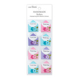 Little Birdie Handmade Stickers Thank You Note (6 packs x 8pcs) (CR93057)