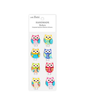 Little Birdie Handmade Stickers Owl-Some (6 packs x 8pcs) (CR109818)