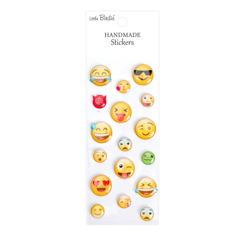 Little Birdie Handmade Resin Stickers Expressions Unlimited (6 packs x 17pcs) (CR109812) Little Birdie Handmade Resin Stickers Expressions Unlimited (6 packs x 17pcs) (CR109812)