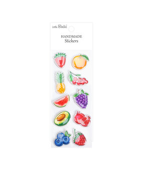 Little Birdie Handmade Resin Stickers Fruity Flavour (6 packs x 10pcs) (CR110003)
