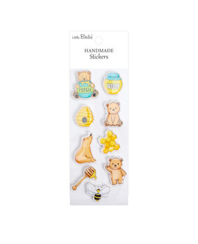Little Birdie Handmade Resin Stickers Honey Love (6 packs x 9pcs) (CR109801)