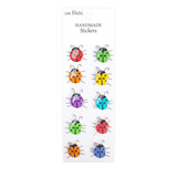 Little Birdie Handmade Resin Stickers Meadow Bugs (6 packs x 10pcs) (CR110004)