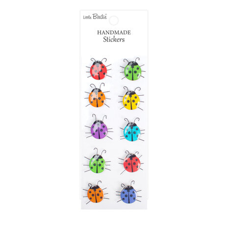 Little Birdie Handmade Resin Stickers Meadow Bugs (6 packs x 10pcs) (CR110004) Little Birdie Handmade Resin Stickers Meadow Bugs (6 packs x 10pcs) (CR110004)