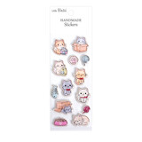 Little Birdie Handmade Resin Stickers Playful Kittens (6 packs x 13pcs) (CR109805)