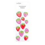Little Birdie Handmade Resin Stickers Strawberry Field (6 packs x 11pcs) (CR109804)