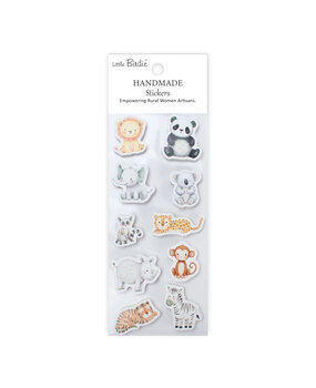 Little Birdie Handmade Stickers Animal Adore (6 packs x 11pcs) (CR105628)