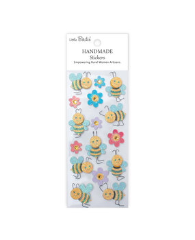 Little Birdie Handmade Stickers Bee Buzz (6 packs x 16pcs) (CR93060)