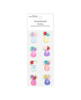 Little Birdie Handmade Stickers Bloom Collection (6 packs x 8pcs) (CR109993)