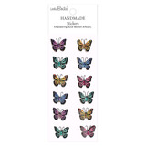 Little Birdie Handmade Stickers Butterfly Bling (6 packs x 12pcs) (CR110500)