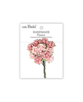 Little Birdie Handmade Flowers Catalina Pink Passion (6 packs x 12pcs) (CR103093)