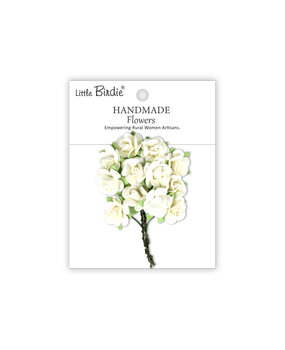 Little Birdie Handmade Flowers Catalina Ivory Pearl (6 packs x 12pcs) (CR103089)