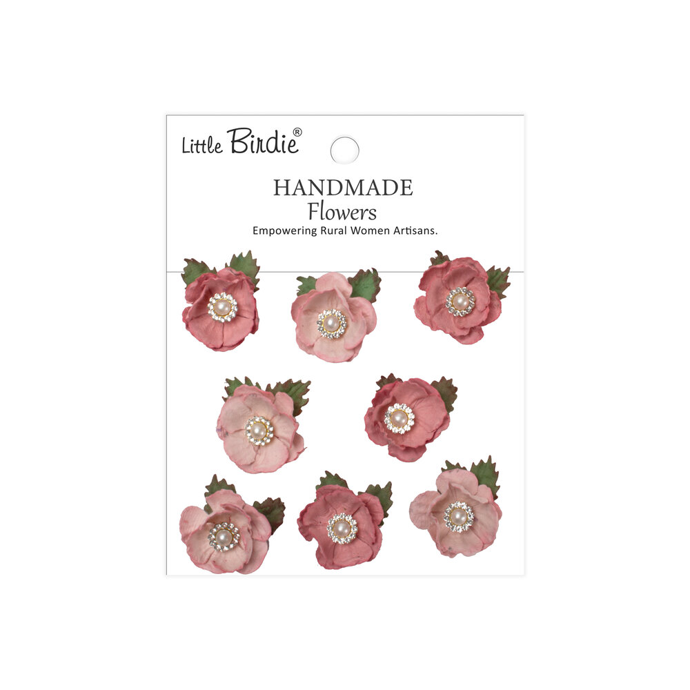 Little Birdie Handmade Flowers Butter Cup Pink Passion (6 packs x 8pcs) (CR109914) Little Birdie Handmade Flowers Butter Cup Pink Passion (6 packs x 8pcs) (CR109914)