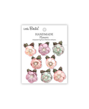 Little Birdie Handmade Flowers Butter Cup Fairy Garden (6 packs x 8pcs) (CR103465)