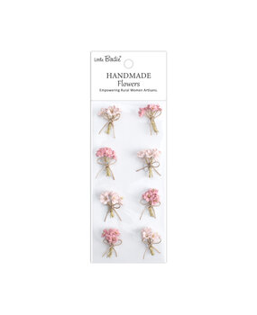 Little Birdie Handmade Flowers Bouquet Pink Passion (6 packs x 8pcs) (CR103270)