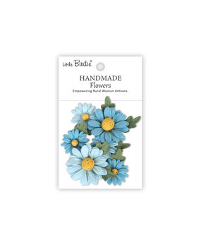 Little Birdie Handmade Flowers Anya Crystal Blue (6 packs x 6pcs) (CR109864)