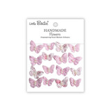 Little Birdie Handmade Butterflies Pearly Flutter Pink Symphony (6 packs x 16pcs) (CR110292)